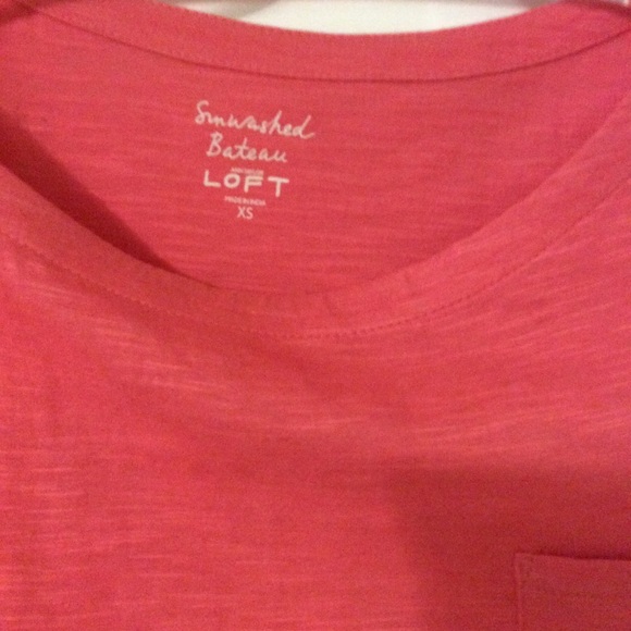 Ann taylor coral top XS EUC - Picture 3 of 3